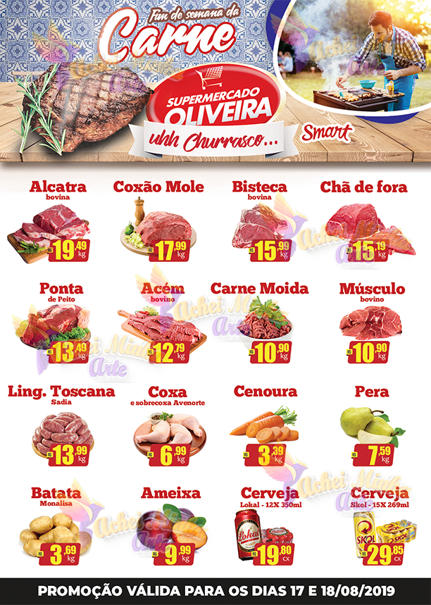 Promoção De Fim Semana Da Carne Red Achei Minha Arte Encartes Açougues Casa De Carnes 4841