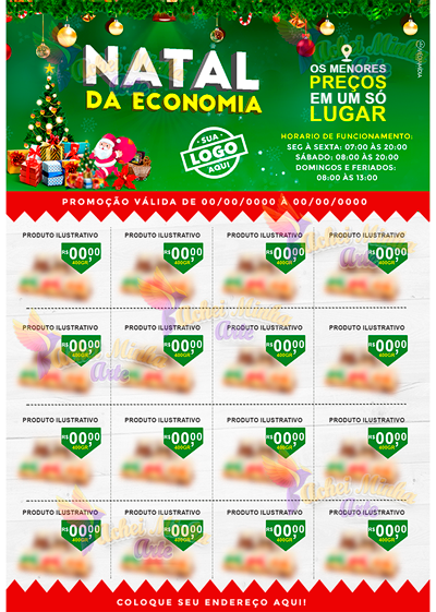 Encarte de Natal da economia