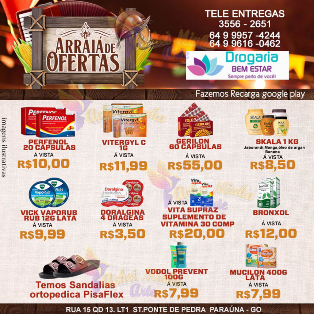 Encarte comemorativo Arraia