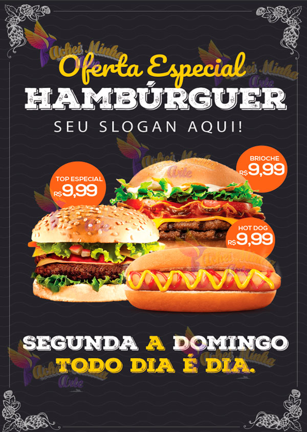 Hamburguer menu