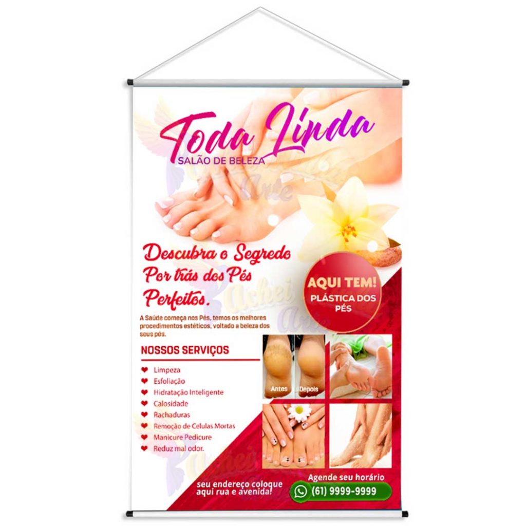 Banner para Salão beleza