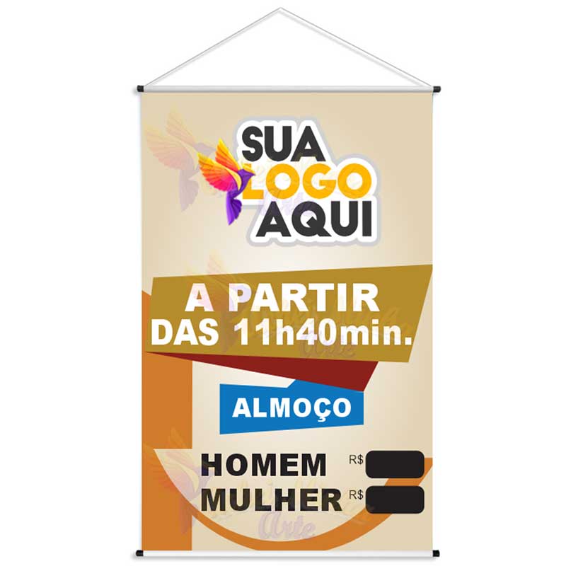 Banner para Almoço