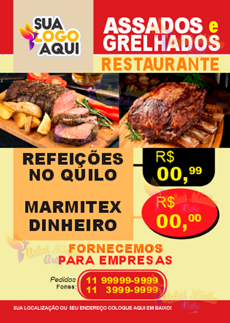 Panfleto Restaurantes