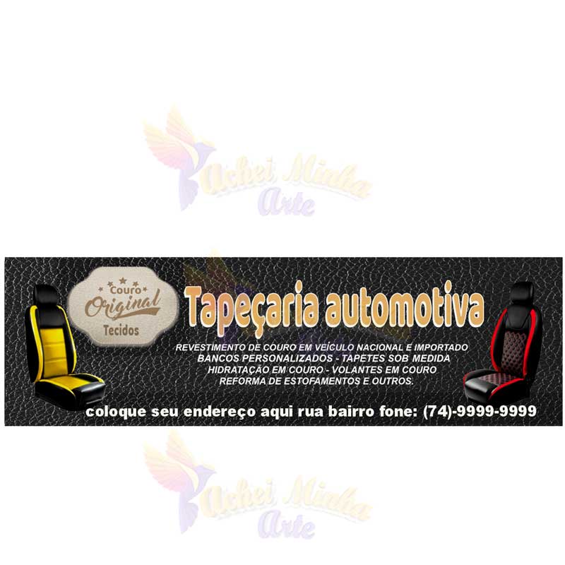 Tapeçaria automotiva couro original