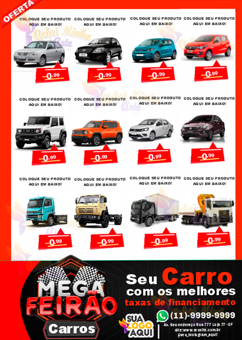 Mega feirão carros