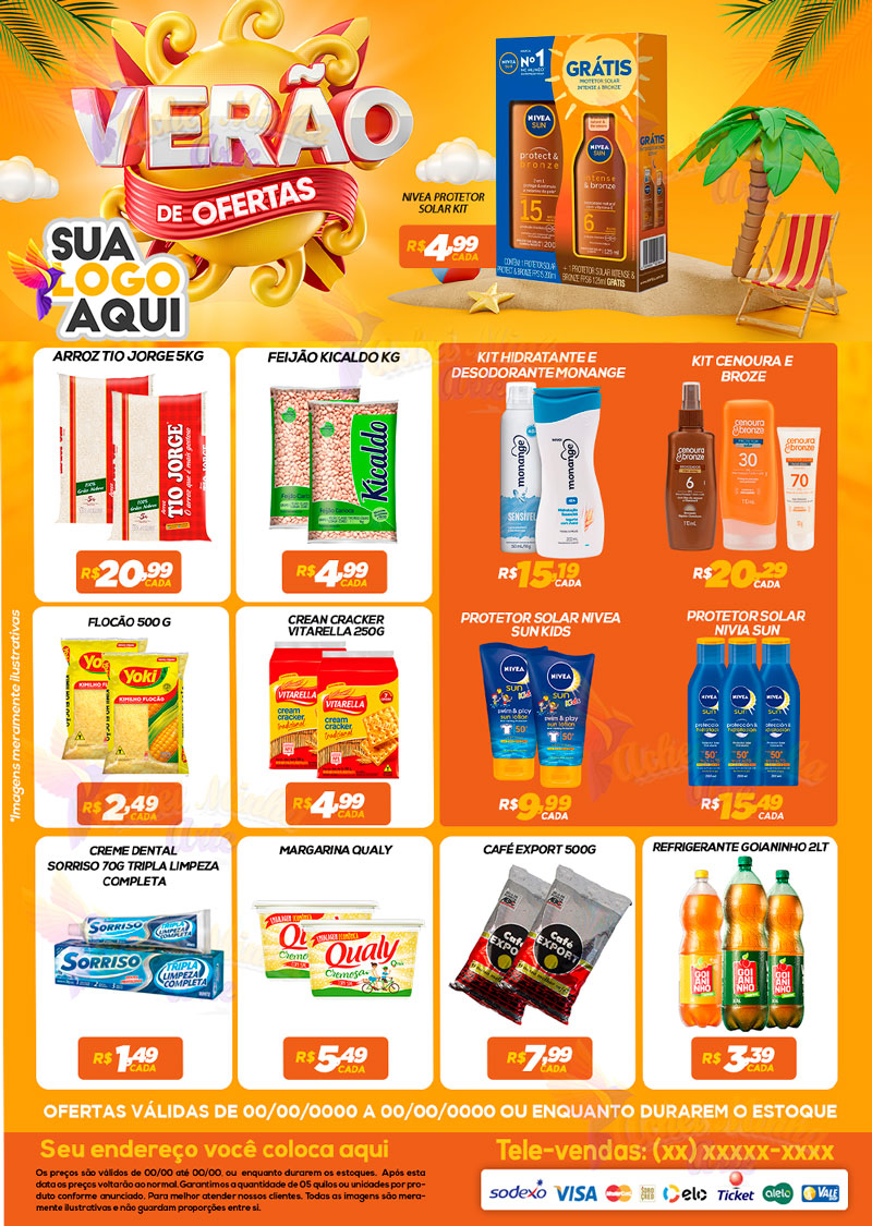Encarte Sol de Verão de Ofertas