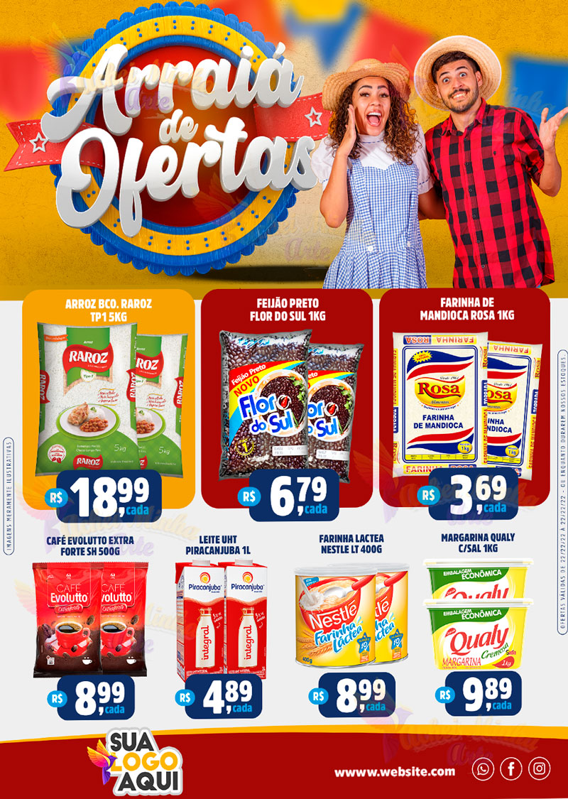 Encarte Arraia de Ofertas Casal