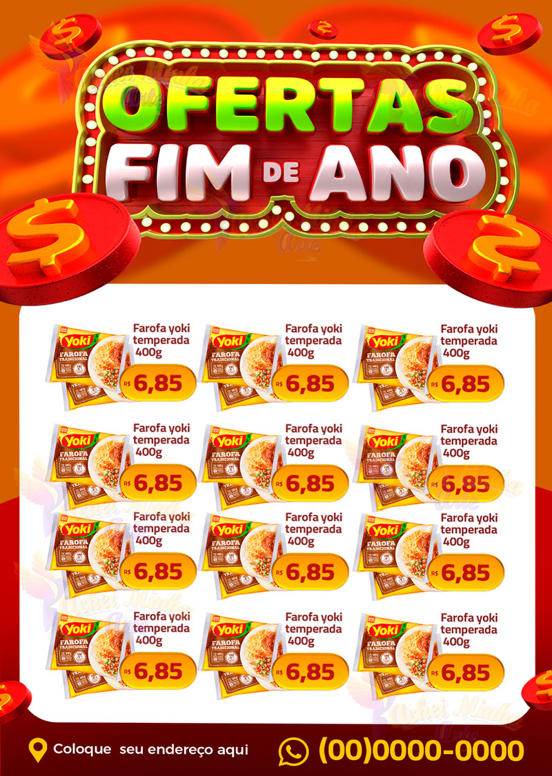 Encarte Ofertas Fim de Ano mercado