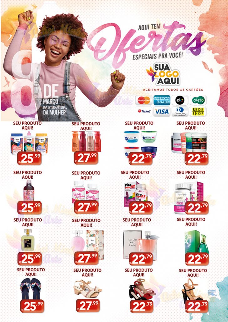 Encarte Pra Você Dia Da Mulher