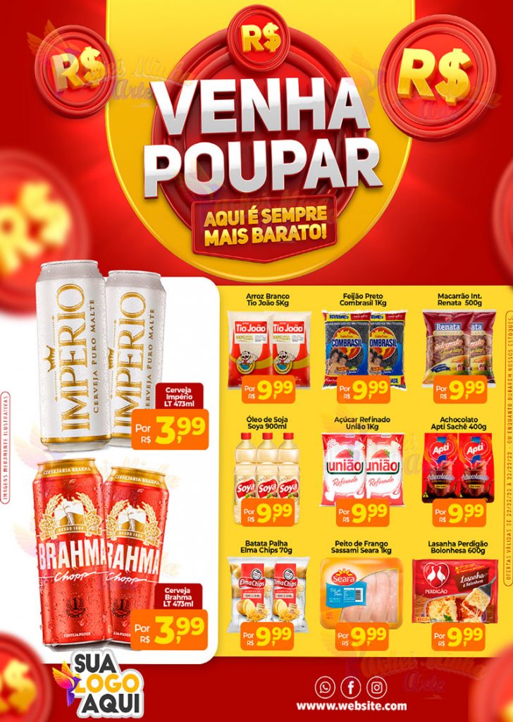 Encarte Venha Poupar