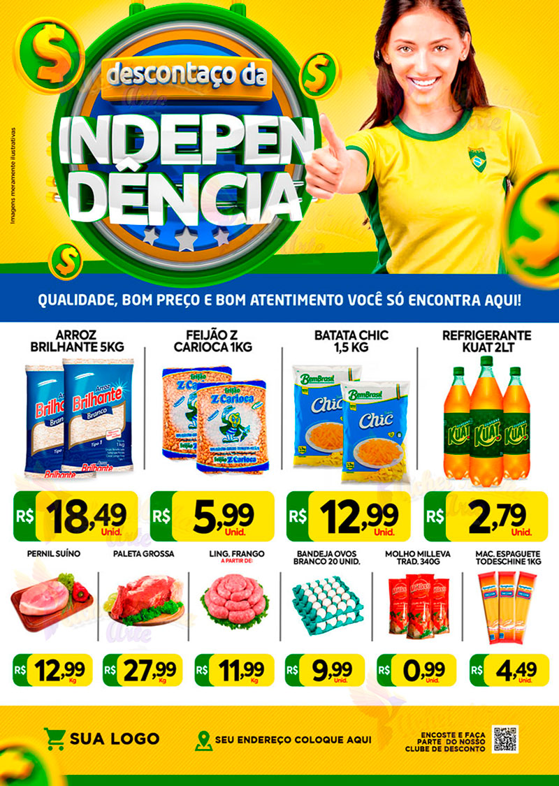 Encarte descontão de independência