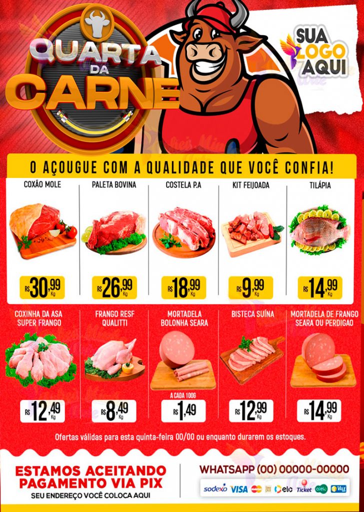 Encarte quarta da carne anime