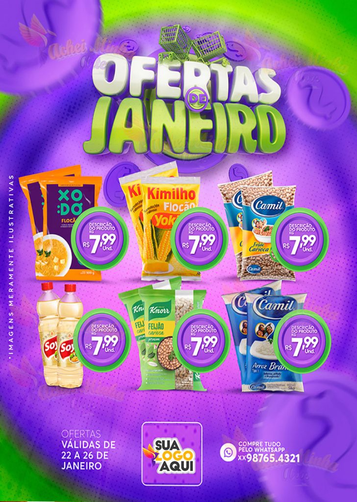 Ofertas de Janeiro Venha Conferir
