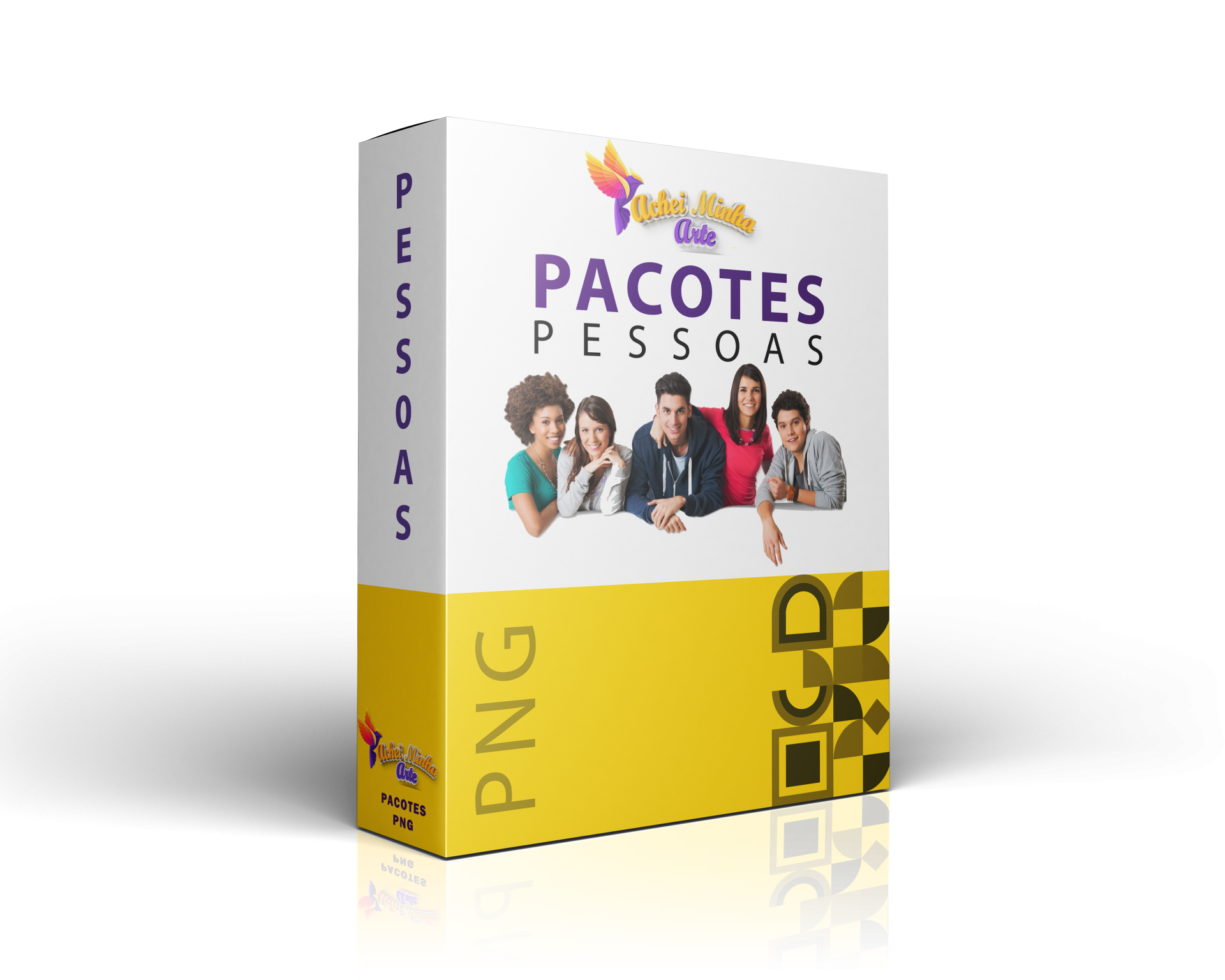 Pack Digital Pessoas PNG