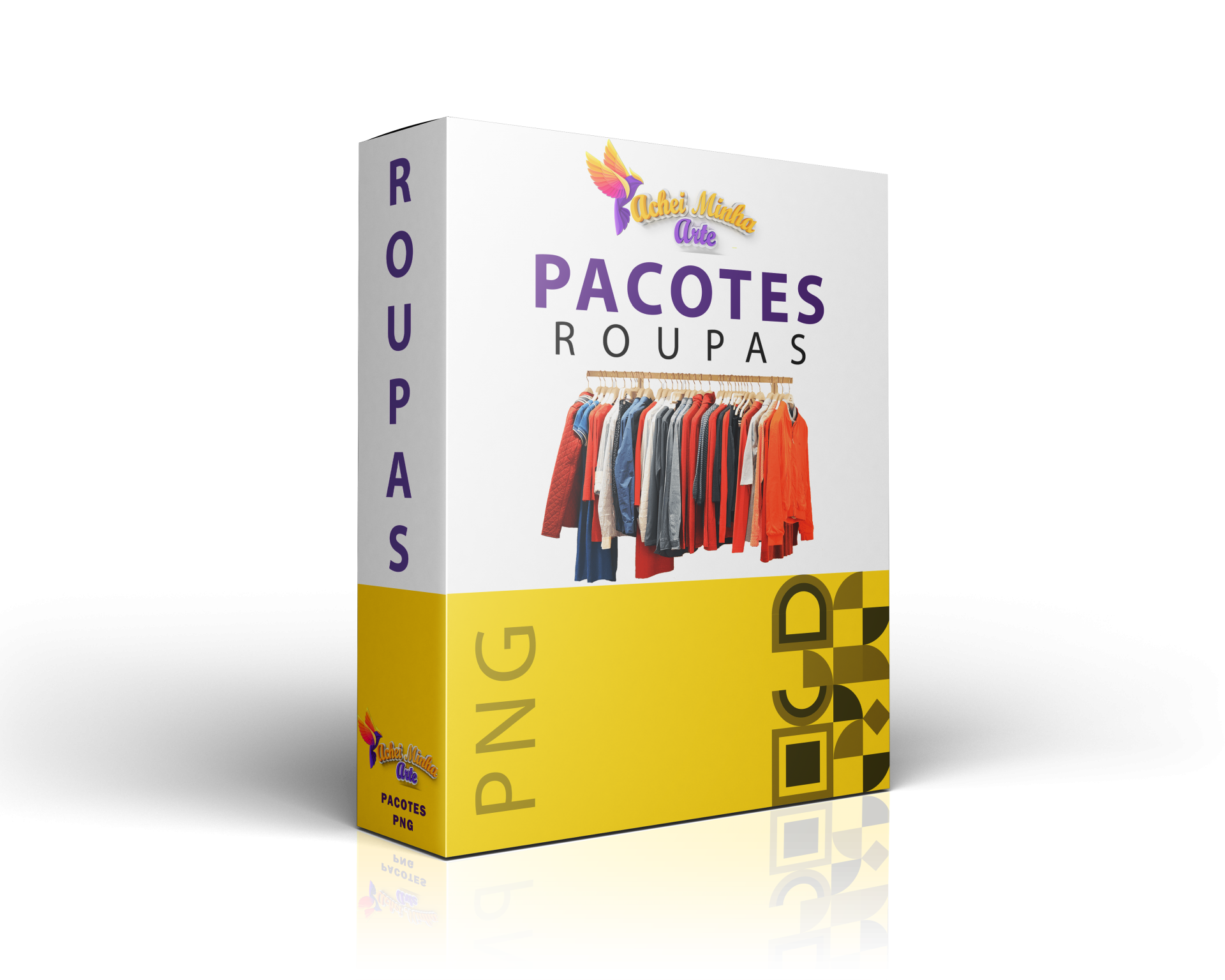 Pack Digital Roupas PNG