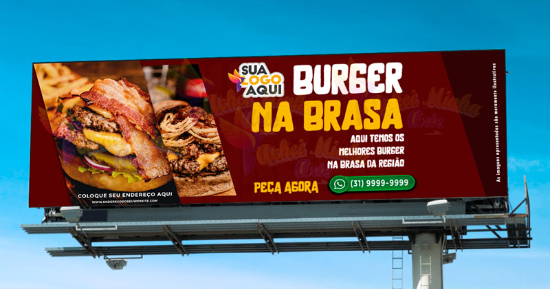 Outdoor Burge na brasa