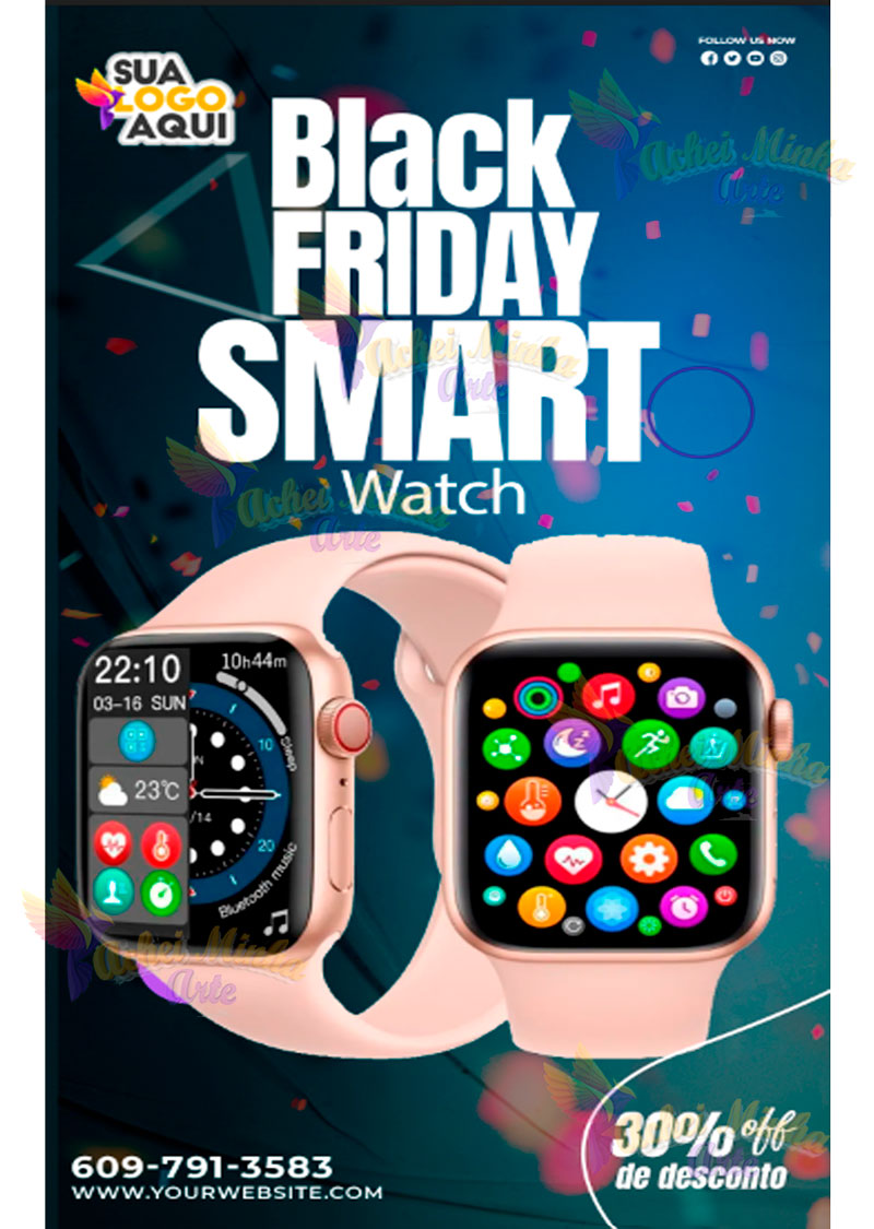 Flyer Black Friday Smart Watch