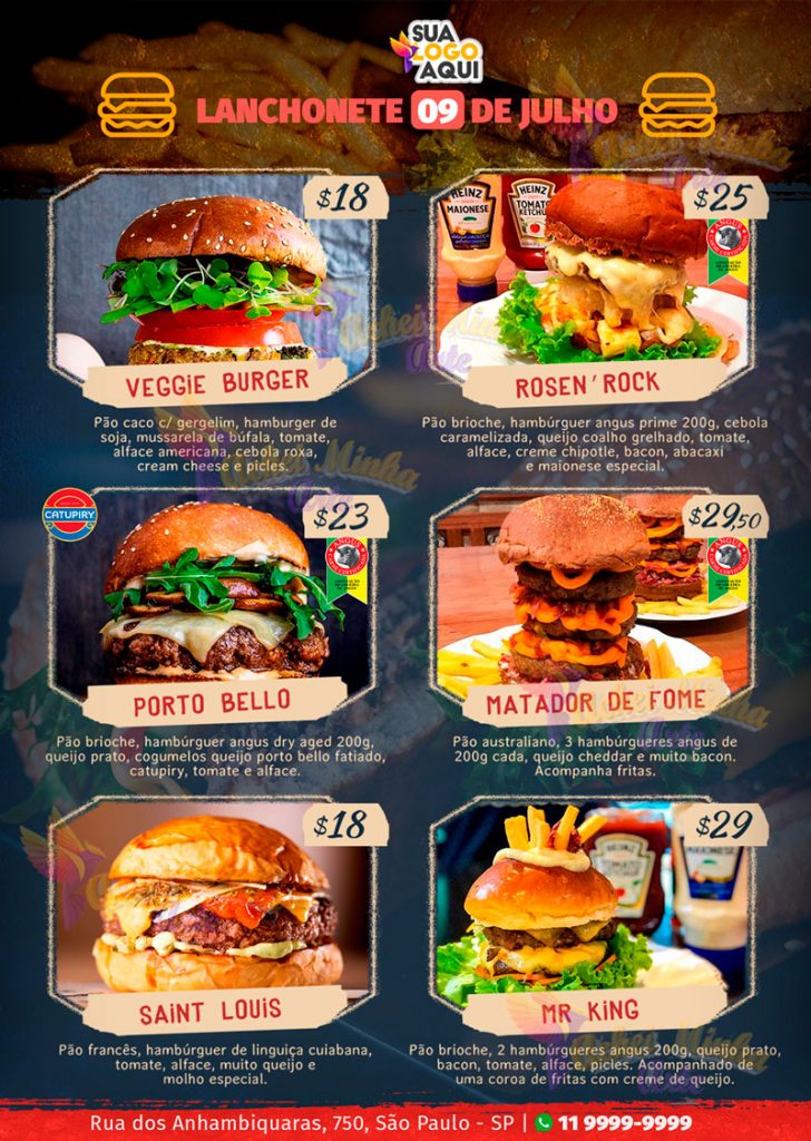 lanchonete 09 julho