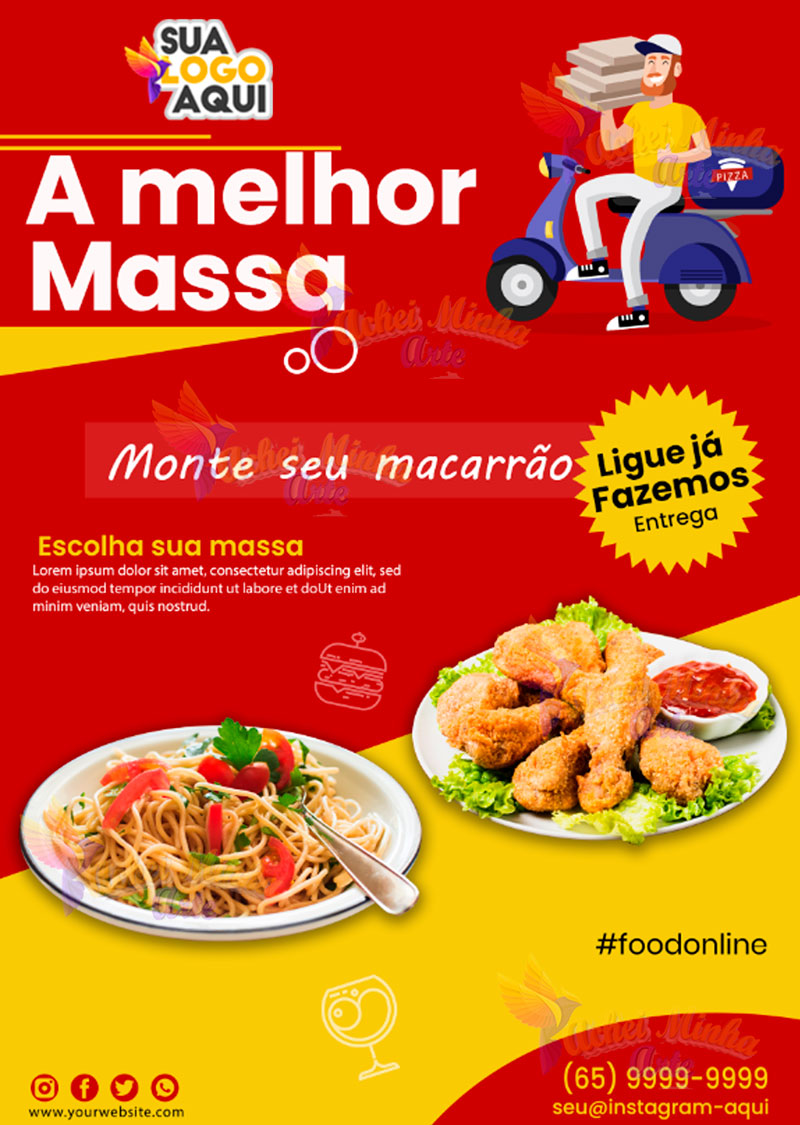 Flyer A melhor Massa