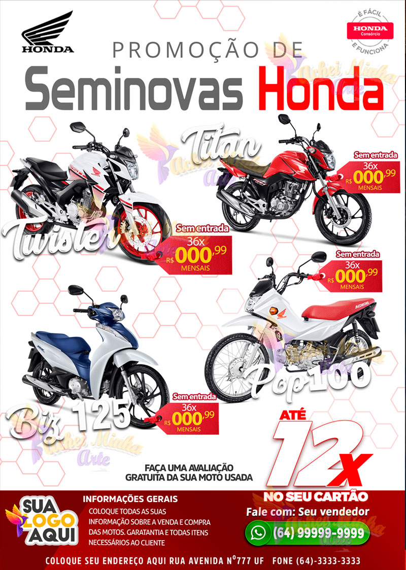 FLYER SEMINOVAS HONDA