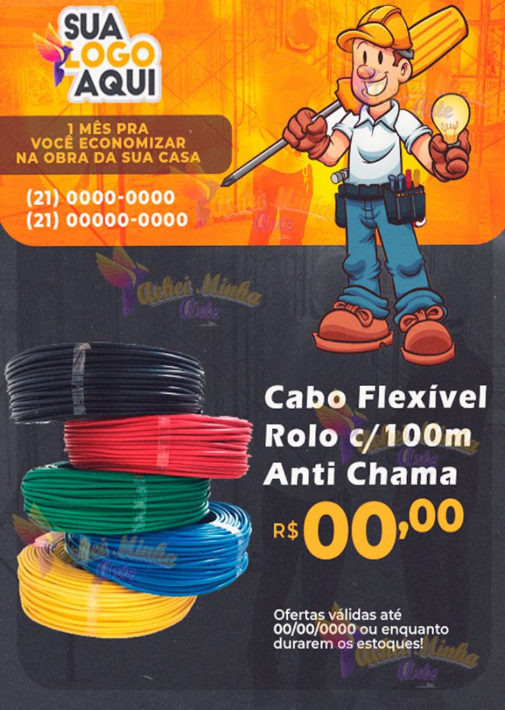 Flyer Elétrica Cabos Flexíveis