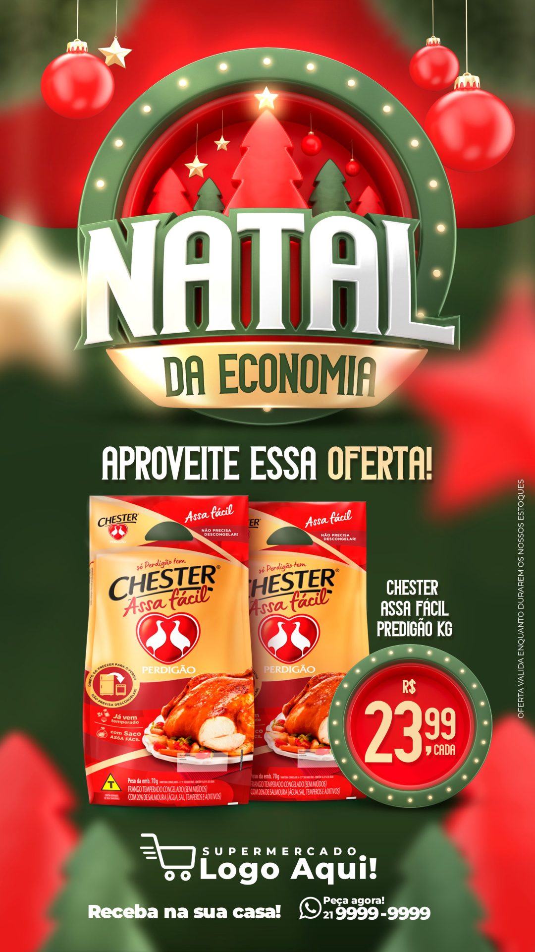 Flyer Natal da Economia Aproveite Essa Oferta