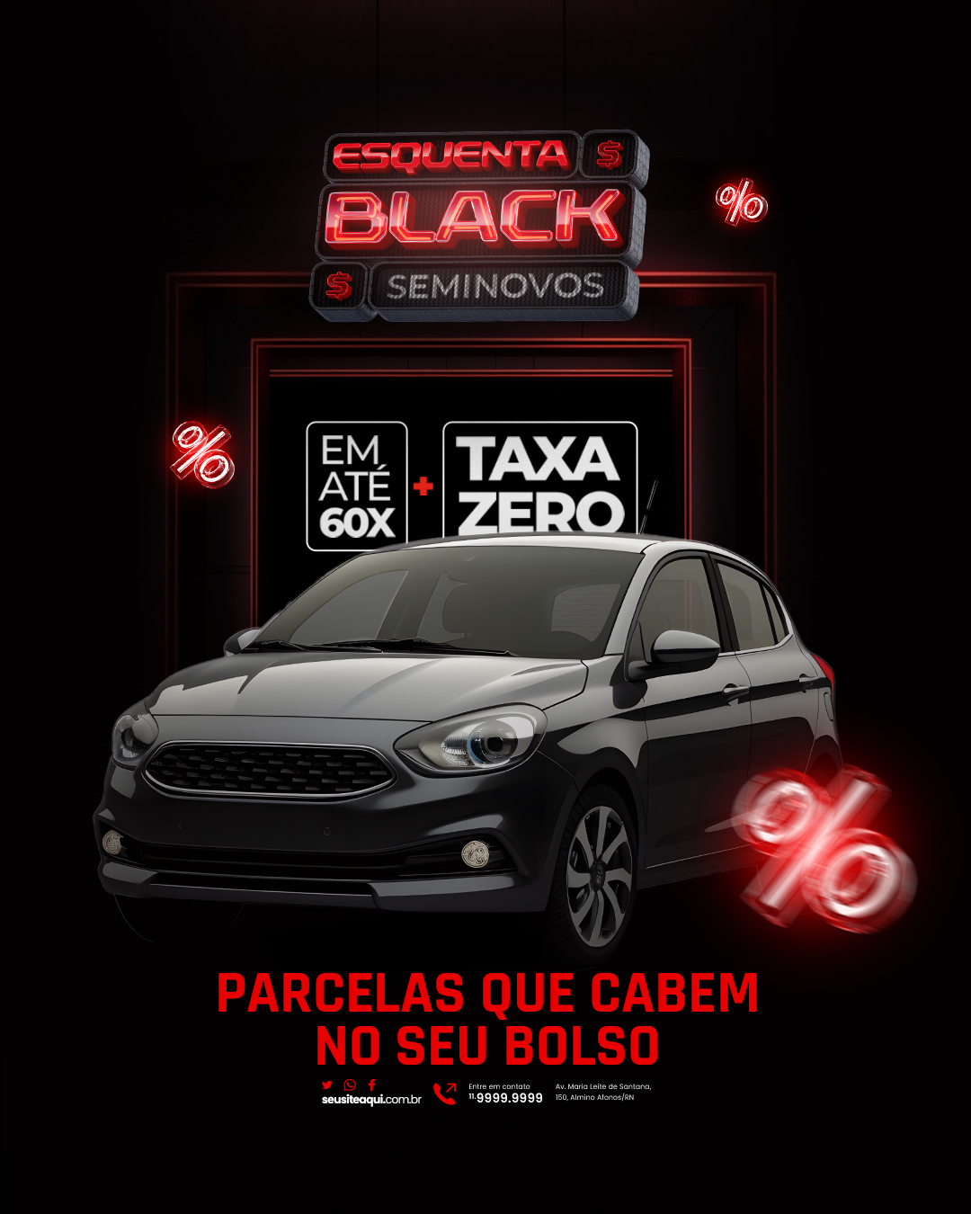 Flyer Concessionaria Black