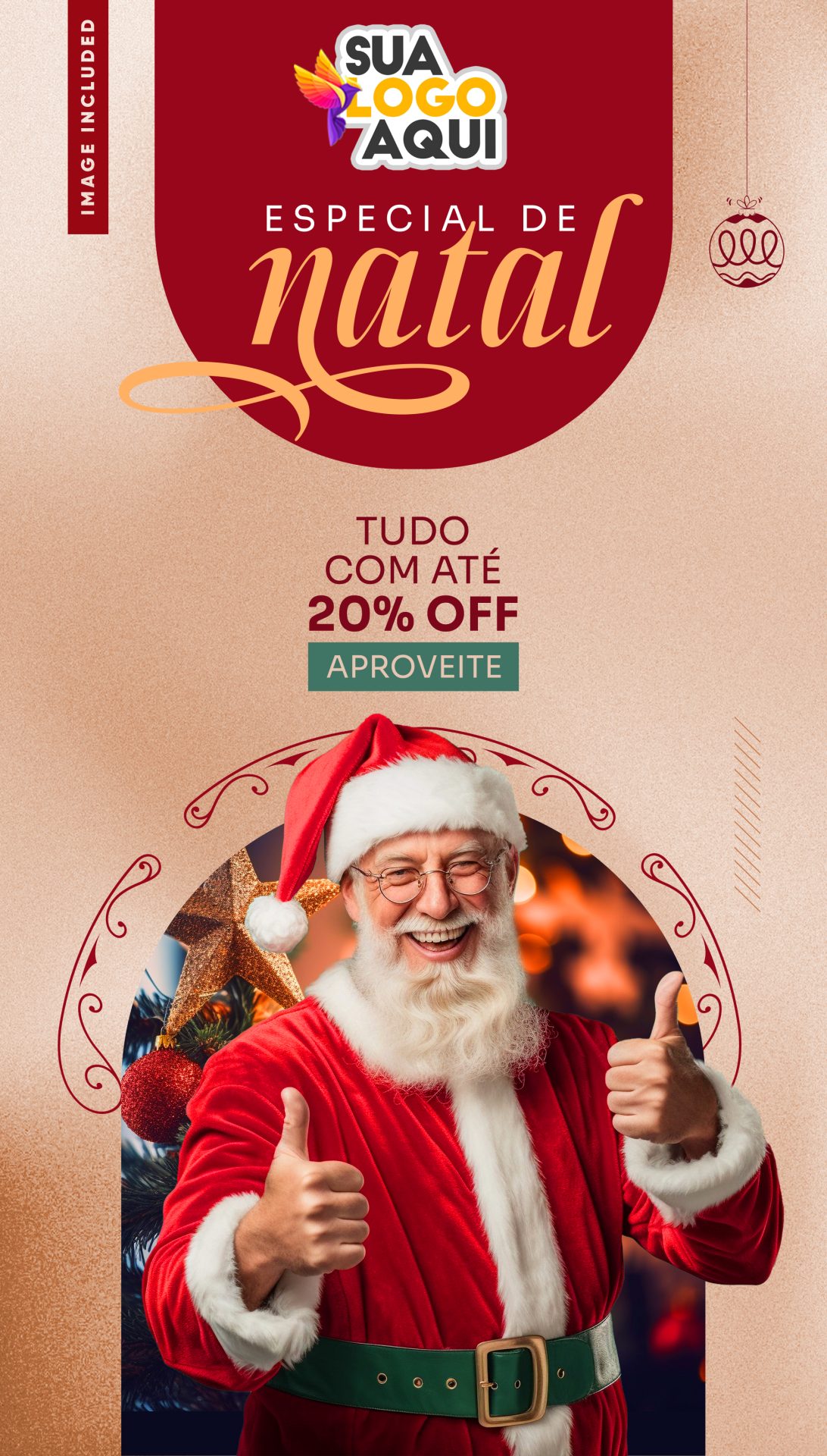 Flyer especial de natal