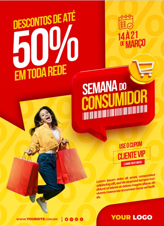 Flyer Semana do Consumidor