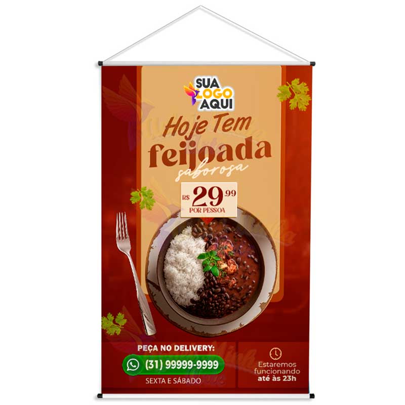 Banner Hoje tem Feijoada Saborosa