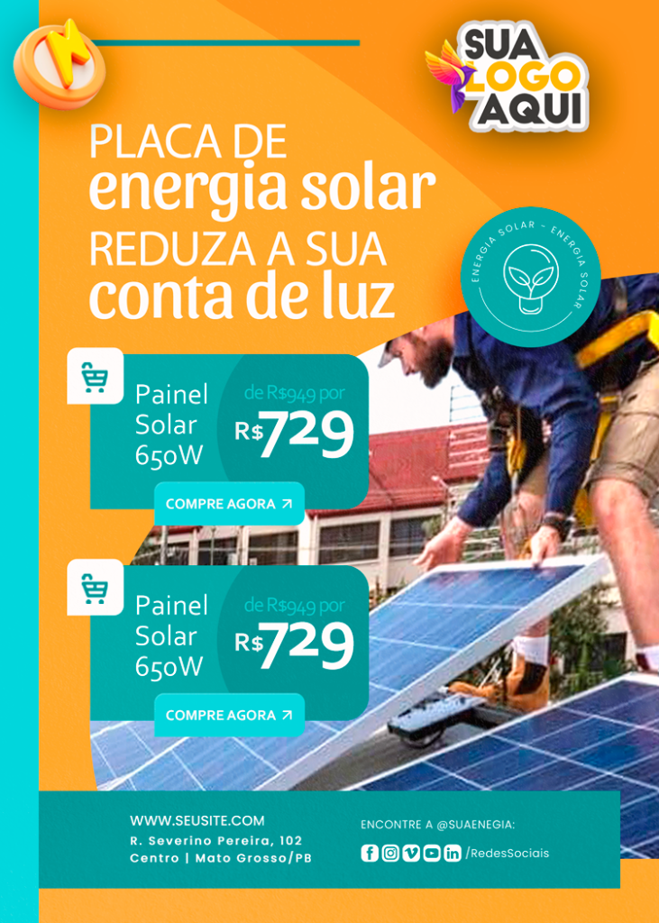 Invista em Energia Solar - Sustentável e Econômica!