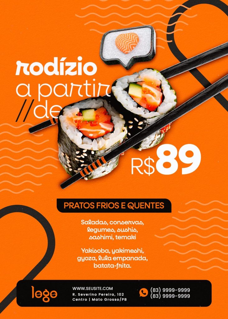 Flyer Sushi Rodízio