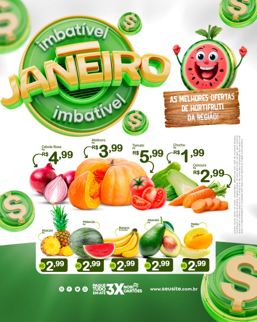 Encarte Janeiro Imbatível Hortifruti
