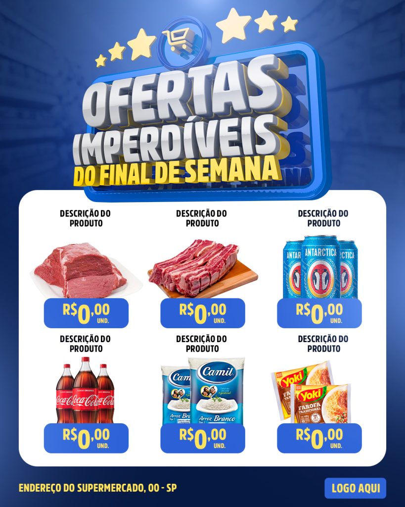 Encarte Ofertas Imperdível Blue
