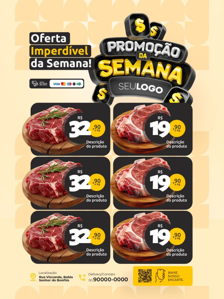Encarte Promoção da Semana Açougue