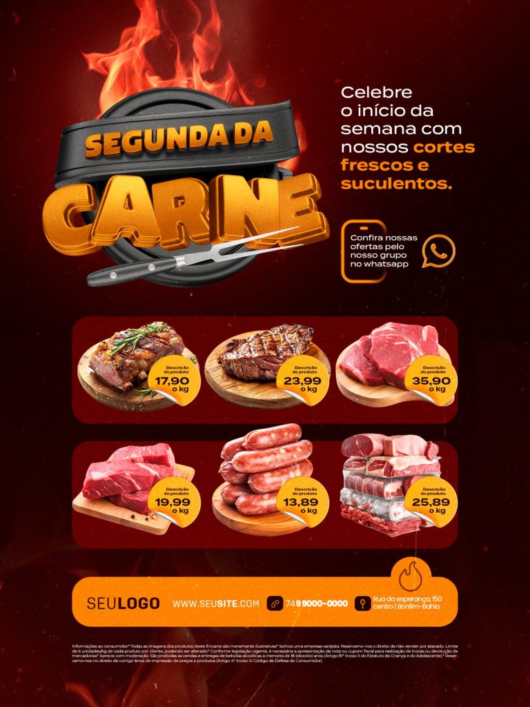 Encarte Segunda da Carne Churrascaria