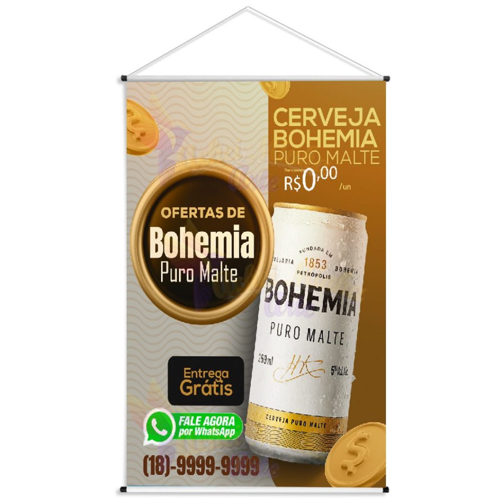 Banner Bohemia puro malte