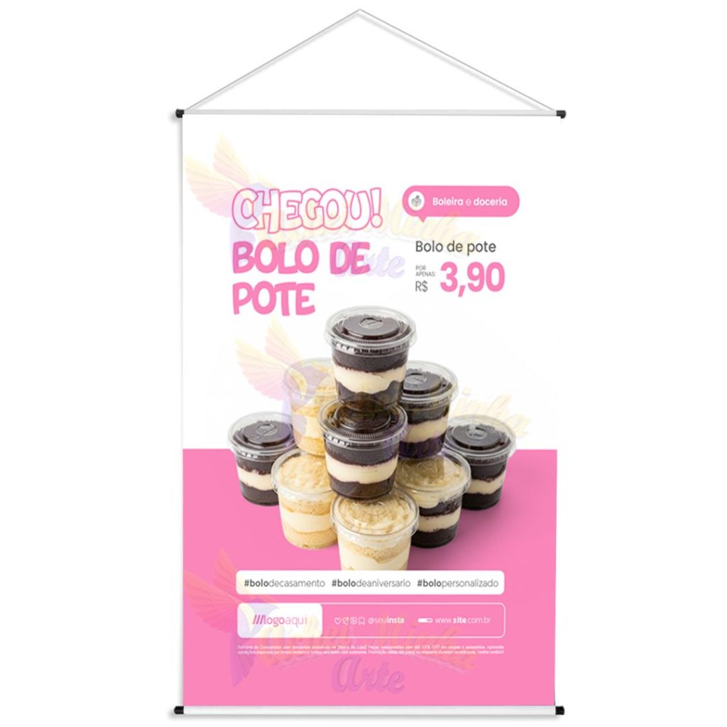 Banner Chegou Bolo no pote