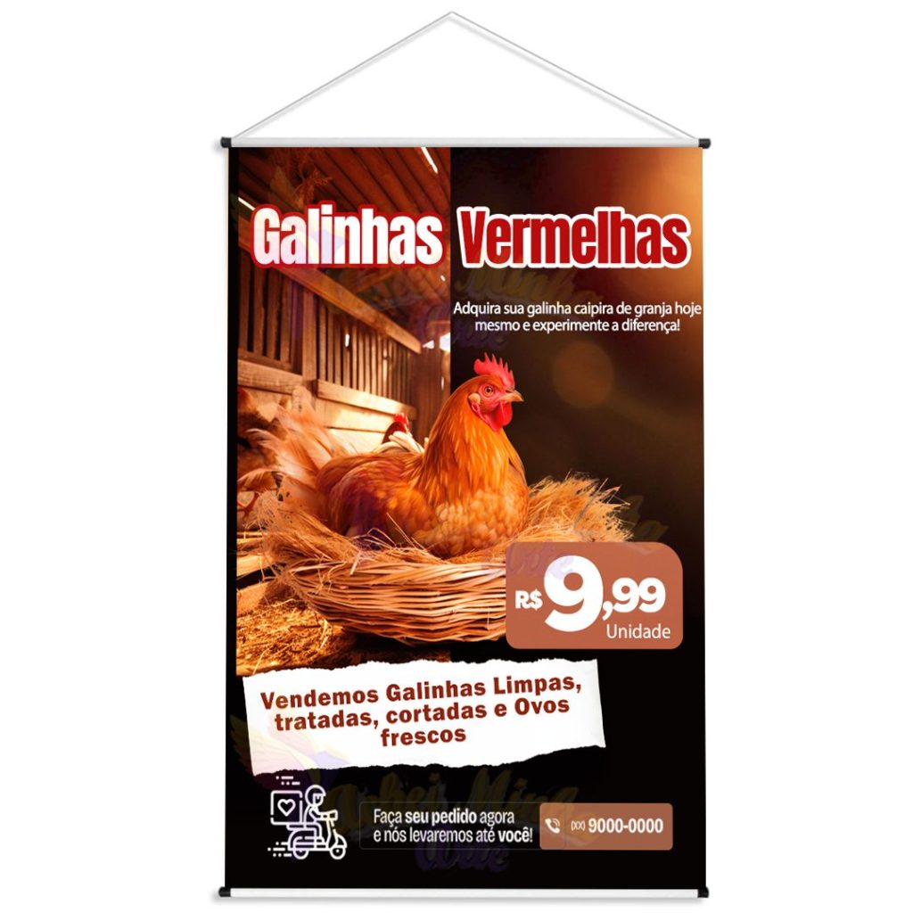 Banner Galinhas Vermelhas