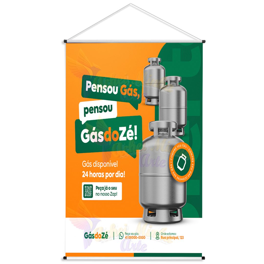Banner Pensou Gás