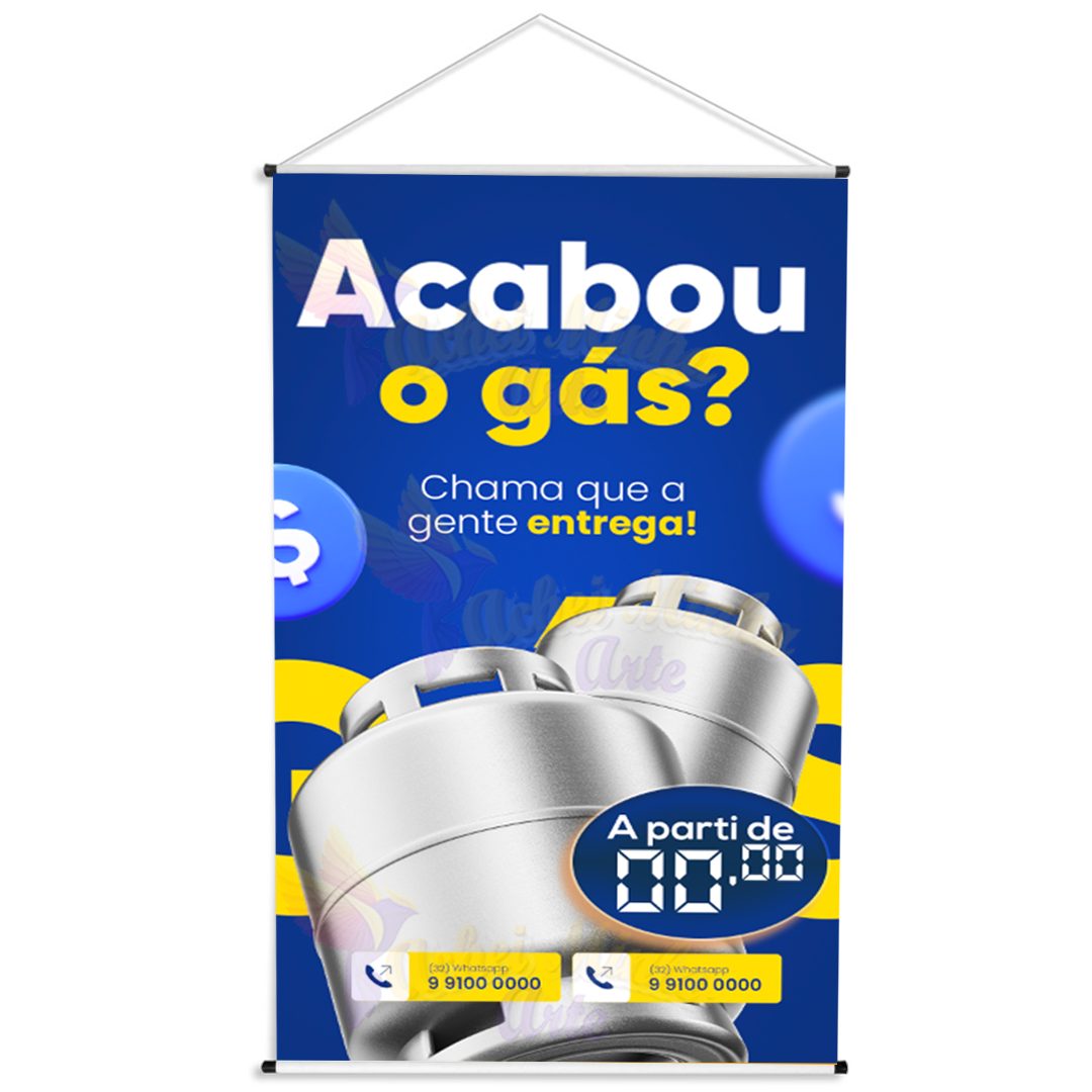 Banner Acabou o Gás