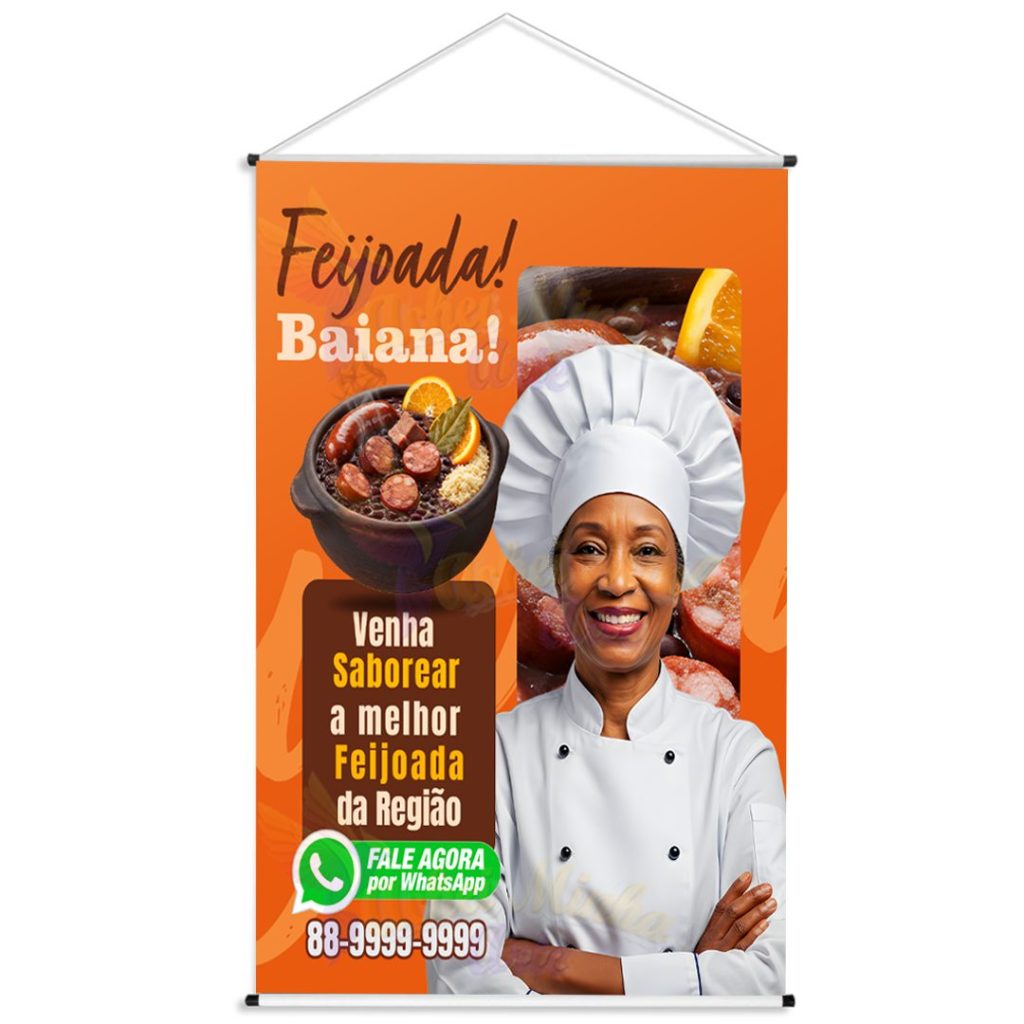 Banner feijoada baiana