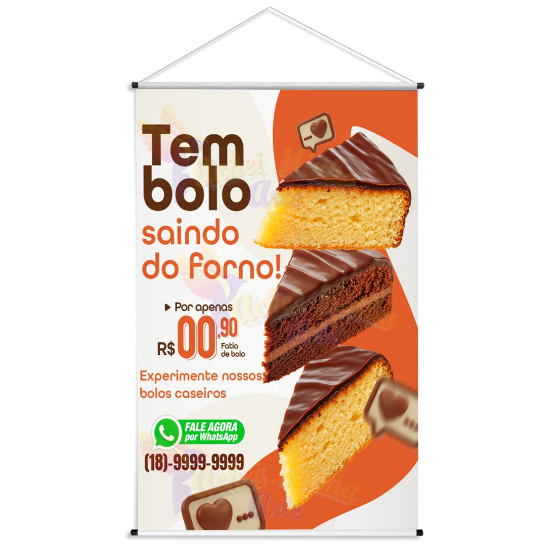 Banner Tem Bolo