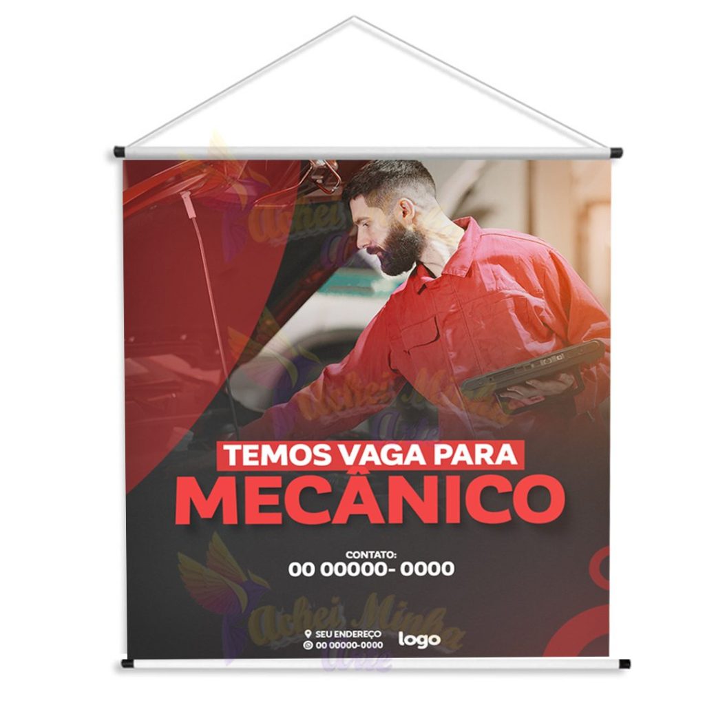 Banner Temos Vaga para mecânico