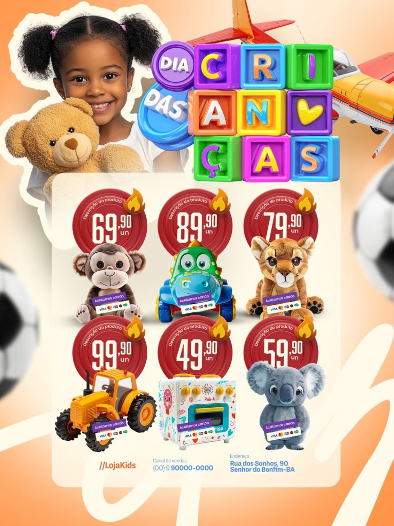 Dia das Crianças Encarte Quadros