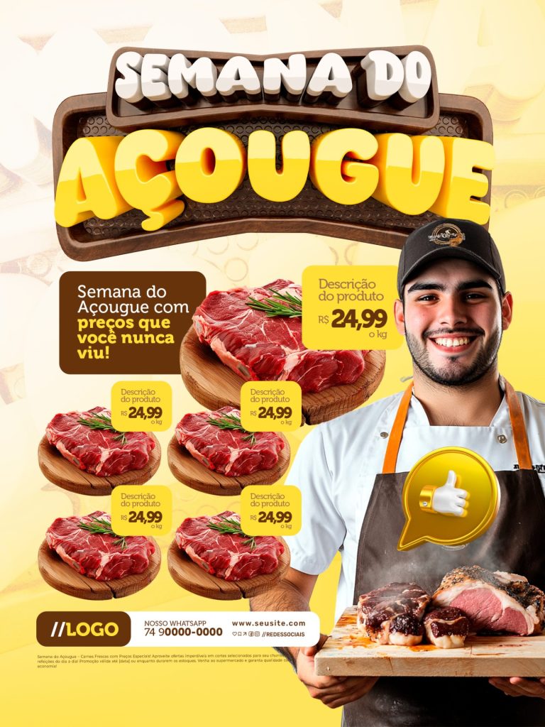 Encarte Semana Açougue cortes