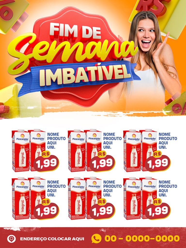 Encarte fim de semana imbatível