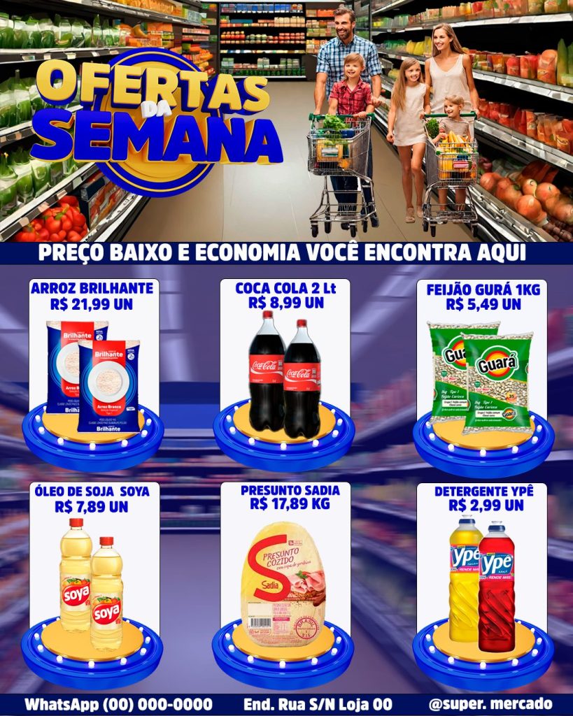 Encarte oferta semana família