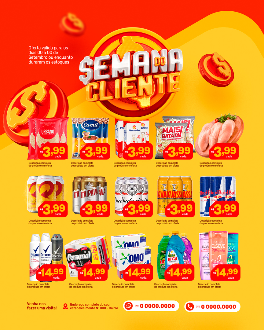 Encarte semana do cliente