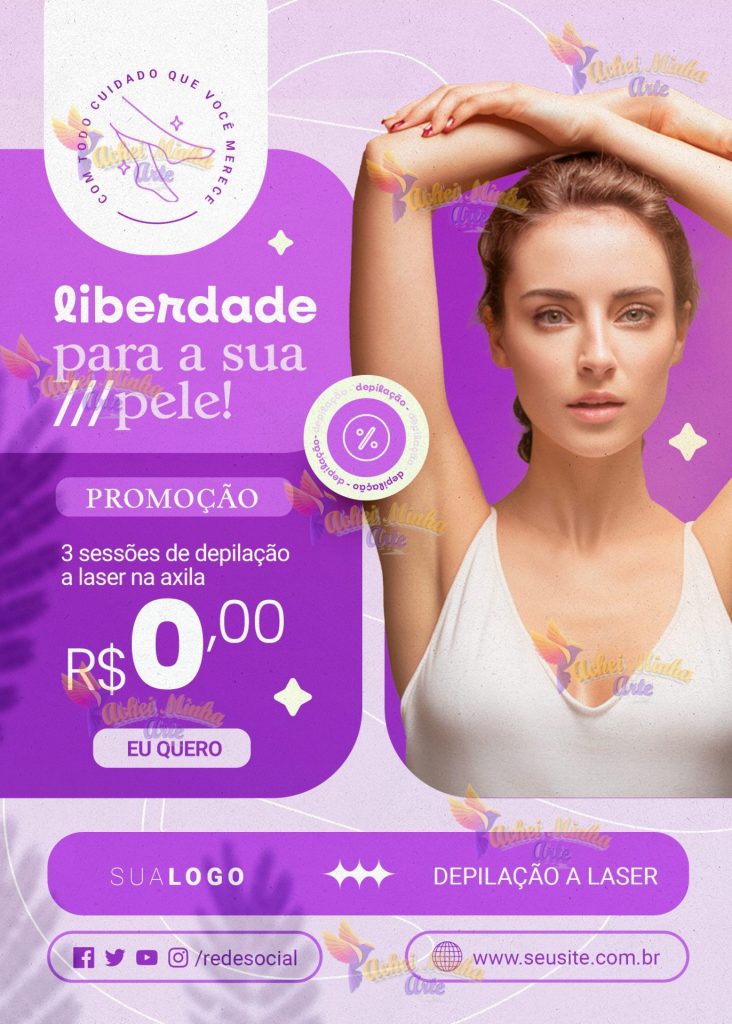 Flyer Depilação Laser